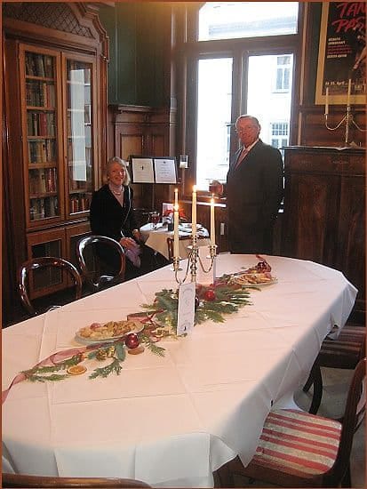 Lesezimmer des Gesellschaftshauses Lesezimmer des Gesellschaftshauses